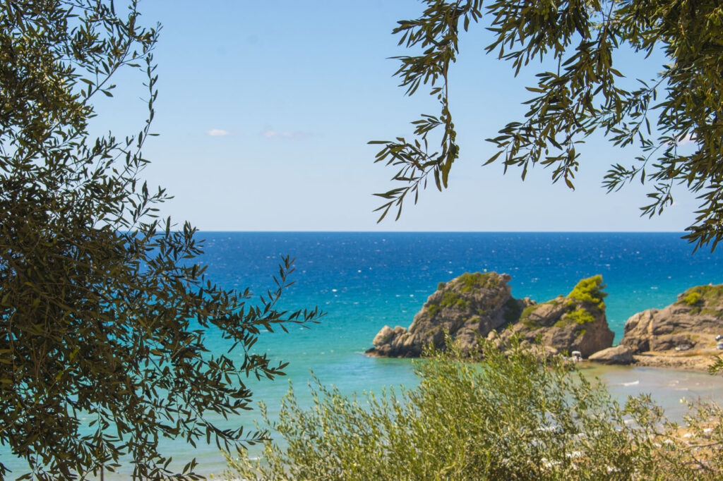Kontogialos Central Corfu Landscape