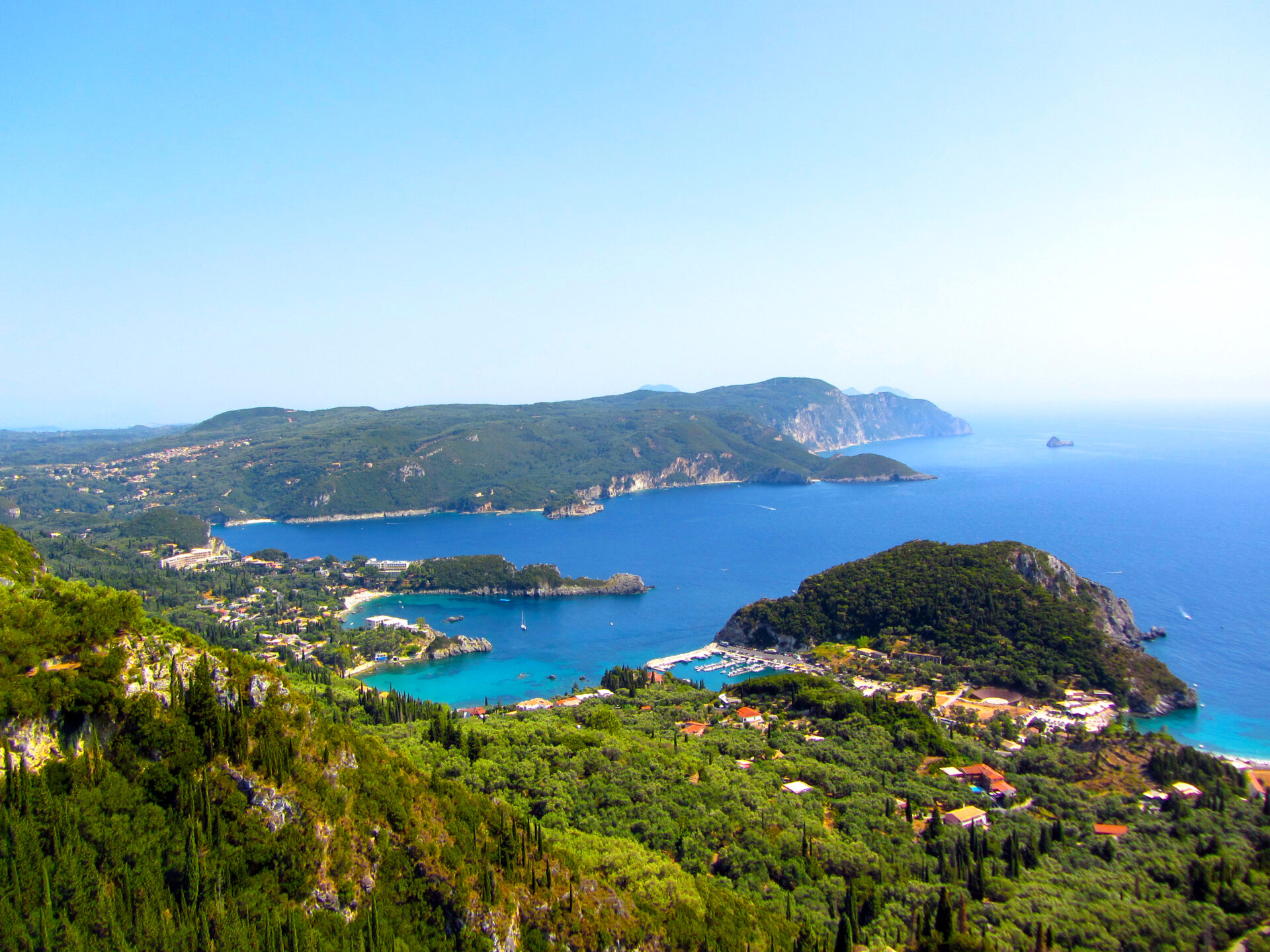 Palekastritsa North Corfu Landscape